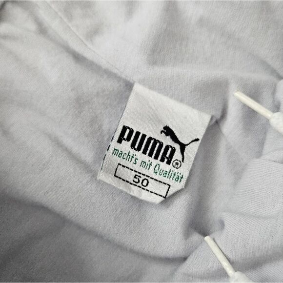 Puma Light Gray Track Pants Size M 34 - Picture 6 of 15